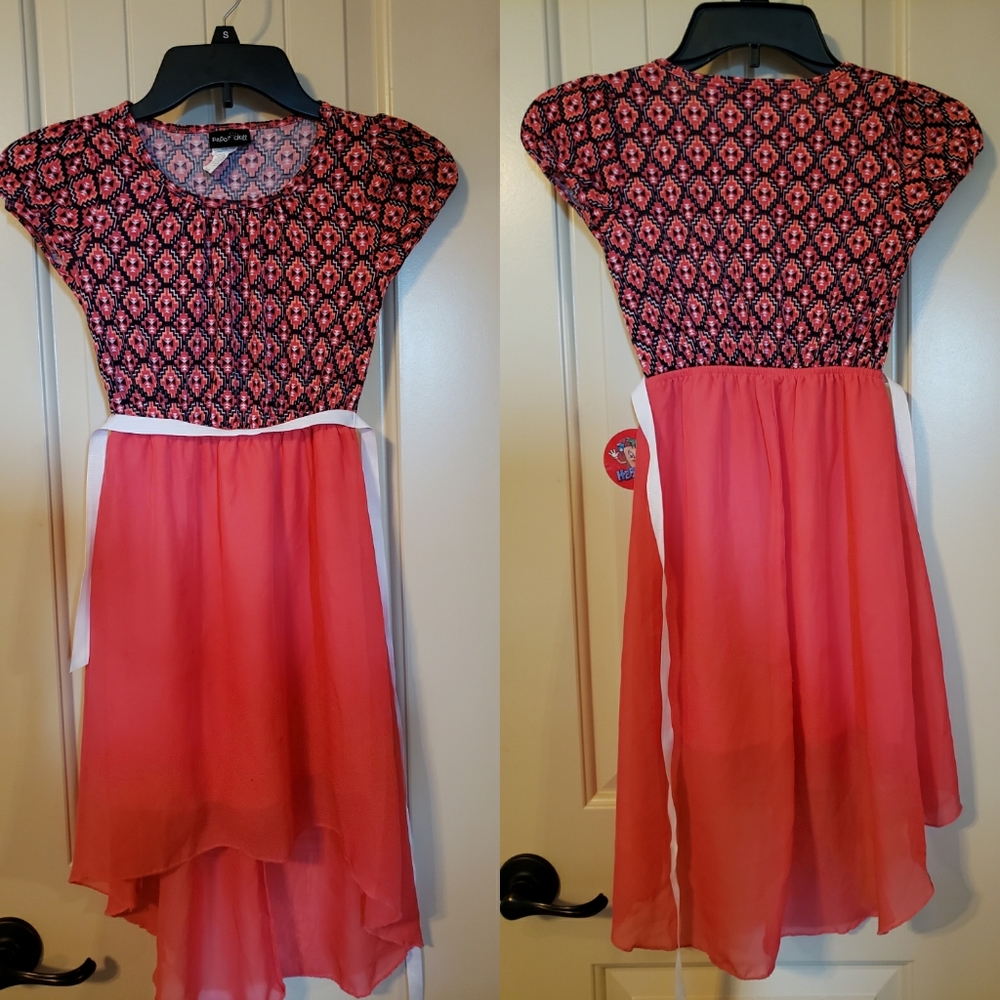 Salmon Colored Kid's Dress